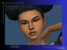 Sims 4 Female Accessory Mod: Kayla Earring SET (Image #2)