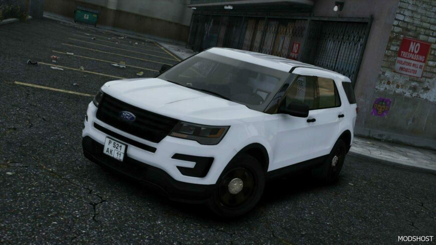 GTA 5 Ford Vehicle Mod: 2018 Ford Explorer (Featured)