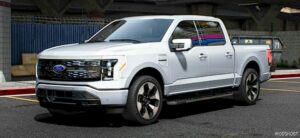 GTA 5 Ford Vehicle Mod: F150 Lightning 2022 (Featured)