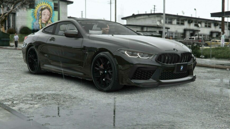 GTA 5 BMW Vehicle Mod: 2023 BMW M8 Undercover Gang Unit (Featured)