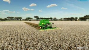 FS22 Mod: Denser Cotton with Stubble Destruction (Featured)