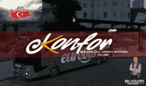ETS2 Balkan Coach Station Pack V1 for Konfor Turizm mod