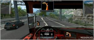 ETS2 Navigation Mod: Route Advisor 1.50 (Image #2)