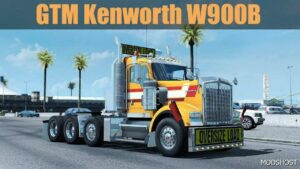 ATS Truck Mod: Kenworth W900B V1.6.1 1.50
