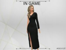Sims 4 Clothes Mod: Tara Prom Dress