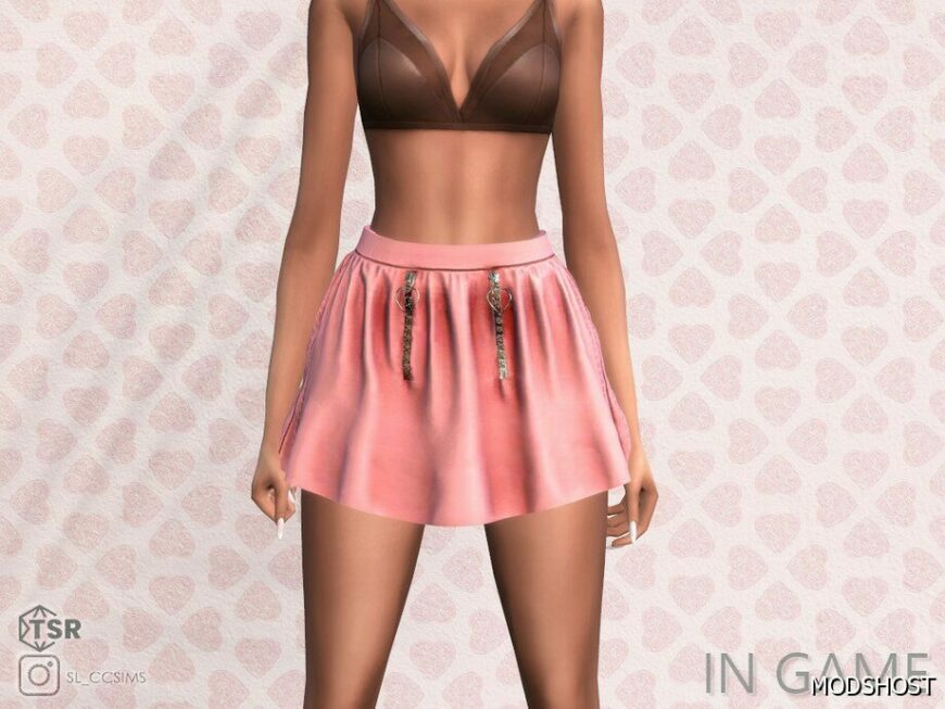 Sims 4 Valentine’s Day Skirt mod