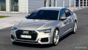 ETS2 Audi Car Mod: 2020 Audi A6 V2.3 1.50 (Image #2)