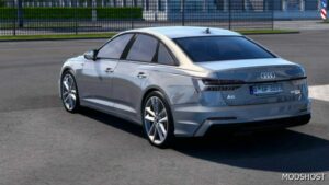 ETS2 Audi Car Mod: 2020 Audi A6 V2.3 1.50 (Image #3)