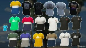 GTA 5 Mod: Lore Friendly Shirts for MP Male Fivem – Singeplayer (Image #4)