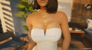 GTA 5 Layered Necklace for MP Female mod