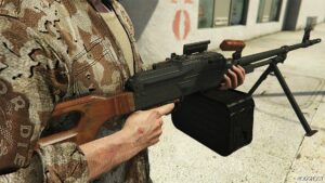 GTA 5 Weapon Mod: PKM Animated (Image #5)