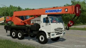 FS22 Kamaz Truck Mod: Crane Klincy 6×6 V3.0 (Featured)