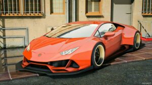 GTA 5 Lamborghini Vehicle Mod: Huracan Widebody (Featured)