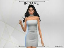 Sims 4 Julie Prom Dress mod