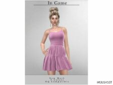 Sims 4 Dress D-367 mod
