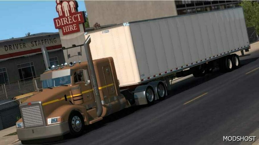 ATS Trailer Mod: Stoughton Z-Plate Dryvan 1.50 (Featured)