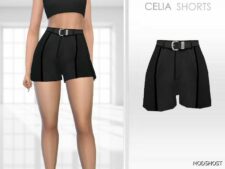 Sims 4 Celia Shorts mod