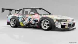 BeamNG Nissan Car Mod: Silvia S13 Edit 0.32 (Featured)