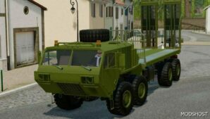 FS22 Oshkosh Defense Flatbed Truck mod