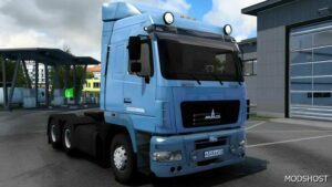ETS2 MAZ Truck Mod: 5440-A9 1.50 (Featured)