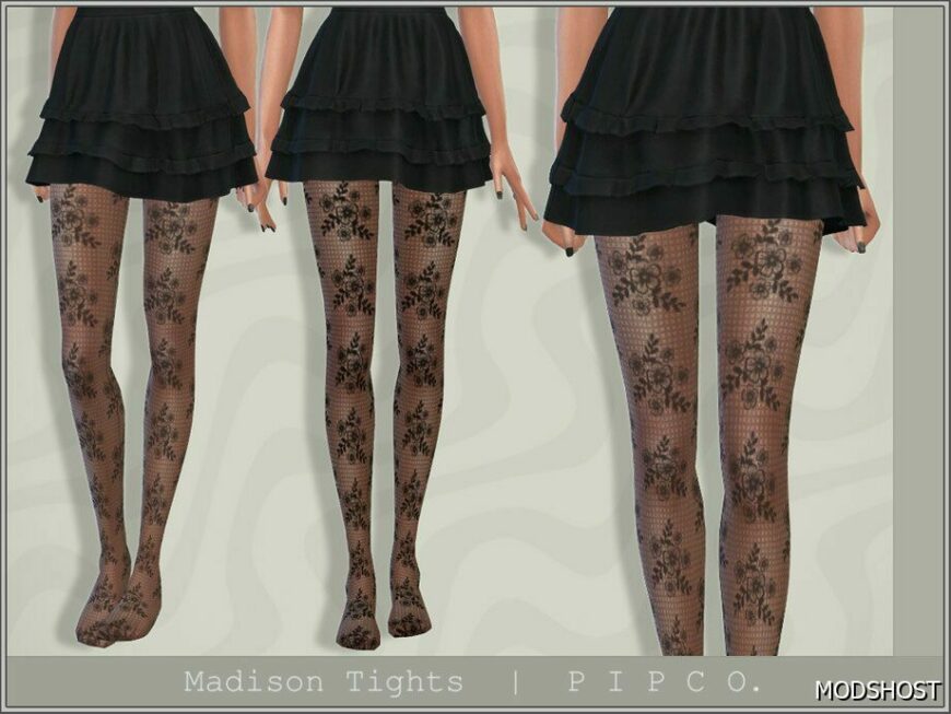 Sims 4 Party Accessory Mod: Madison Tights. (Featured)