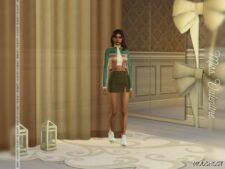Sims 4 Everyday Clothes Mod: Estefania Skirt (Image #2)