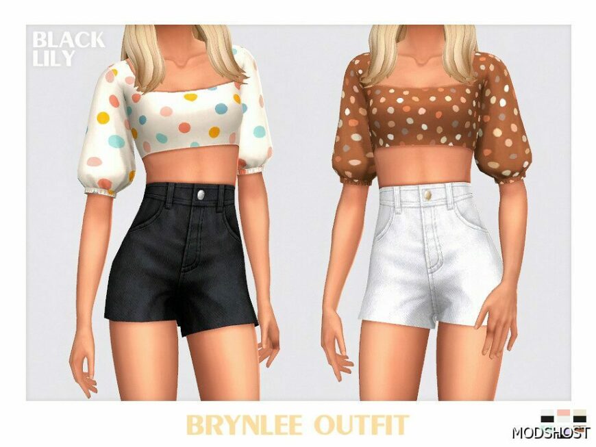 Sims 4 Brynlee Outfit mod