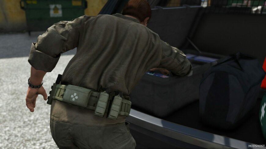 GTA 5 Player Mod: EUP Tactical Belts for MP Character (Featured)
