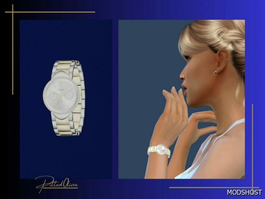 Sims 4 Accessory Mod: Quana Watch (Featured)