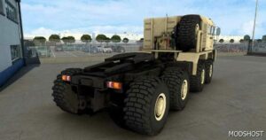 ETS2 Military Truck Mod: Mzkt 741351 Volat 1.50 (Image #3)