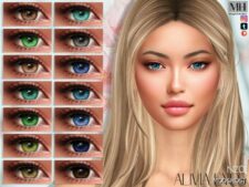 Sims 4 Female Mod: Alivia Eyes N201 (Featured)
