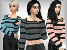 Sims 4 Candle Weather Sweater mod