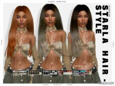 Sims 4 Starla Hairstyle mod
