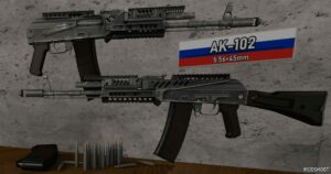 GTA 5 Weapon Mod: RON AK-102 (4 Versions) (Featured)