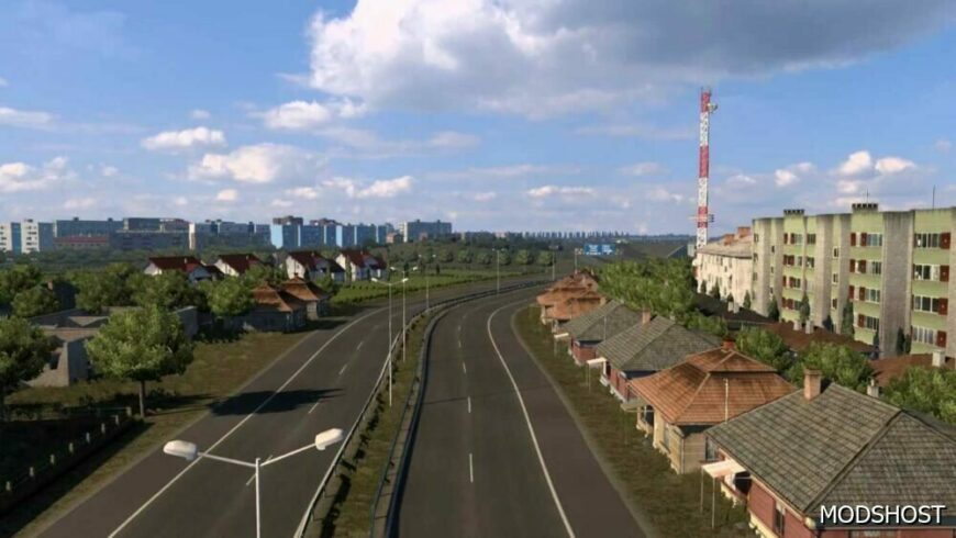 ETS2 Mod: Asia Dream Map V8.6 1.50 (Featured)