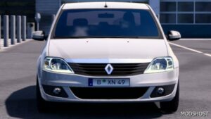 ETS2 Renault Car Mod: Logan 1.4L 2012 1.50 (Image #3)