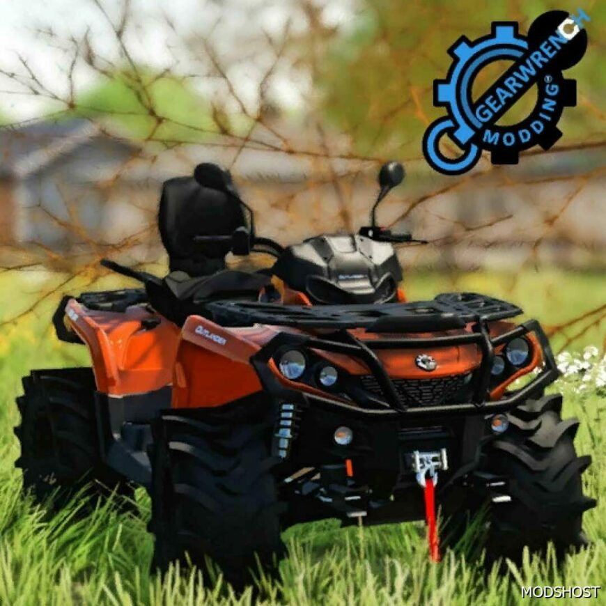 FS22 ATV Vehicle Mod: 2022 Canam Outlander (Featured)