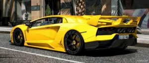 GTA 5 Lamborghini Vehicle Mod: 2019 Lamborghini SVJ Cabrera (Image #2)