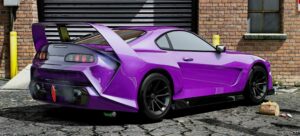 GTA 5 Toyota Vehicle Mod: Supra MK4 Brutal Edition (Image #2)