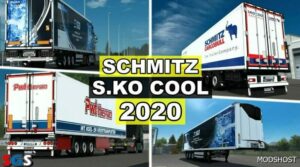 ETS2 Schmitz Mod: S.KO Cool 2020 Trailers 1.50 (Featured)