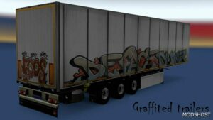 ETS2 Mod: Graffited Trailers Pack 1.50 (Image #2)