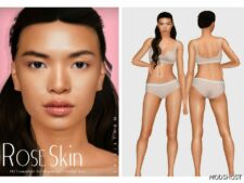 Sims 4 Rose Skin mod