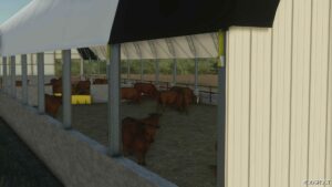 FS22 Placeable Mod: Hoop Cattle Barn (Image #5)