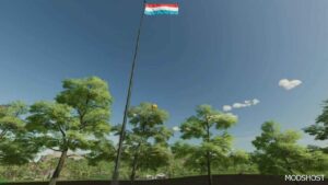 FS22 Flag Placeable Mod: World Country Flag V2.8 (Image #2)