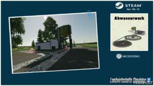 FS22 Placeable Mod: Sewage Works (Featured)