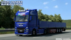 ETS2 Mod: Marc Panzer Spedition Skin Pack V1.1 (Featured)