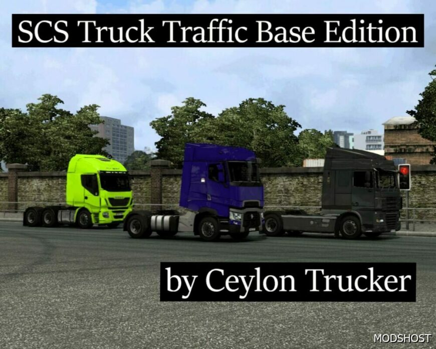 ETS2 SCS Truck Traffic Base Edition 1.50 mod