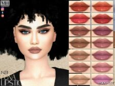 Sims 4 Luna Lipstick N211 mod