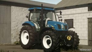FS22 Tractor Mod: NEW Holland T6000 V1.2