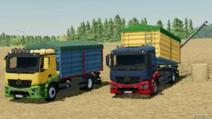 FS22 Mercedes Benz Antos Grain/Overload Truck mod